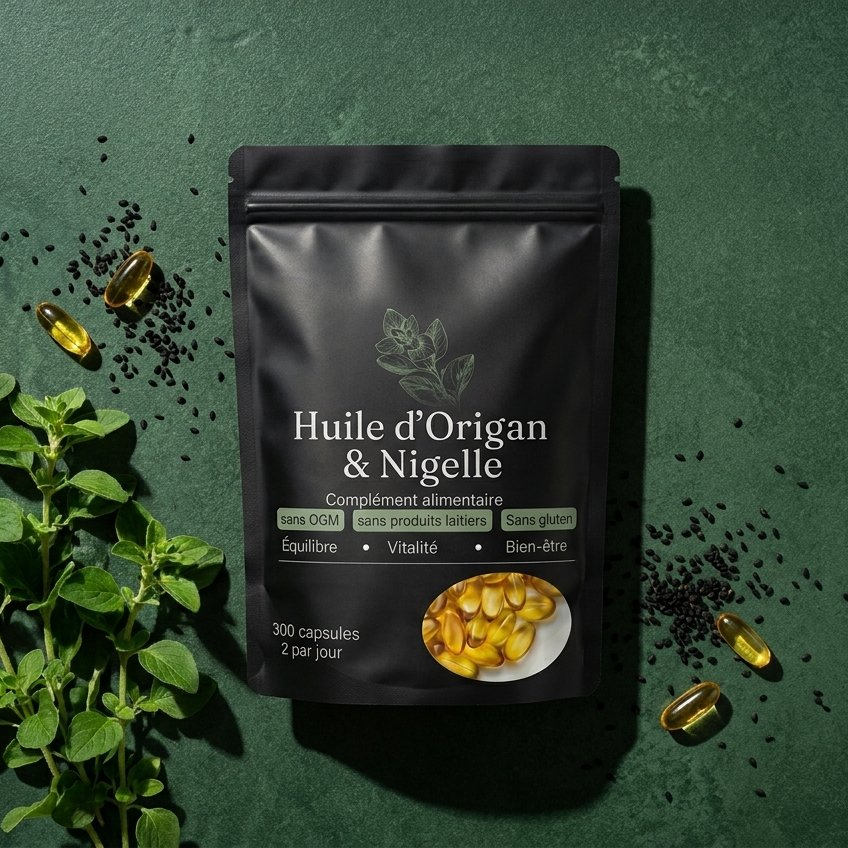 Origanéa - Huile d'Origan & Nigelle