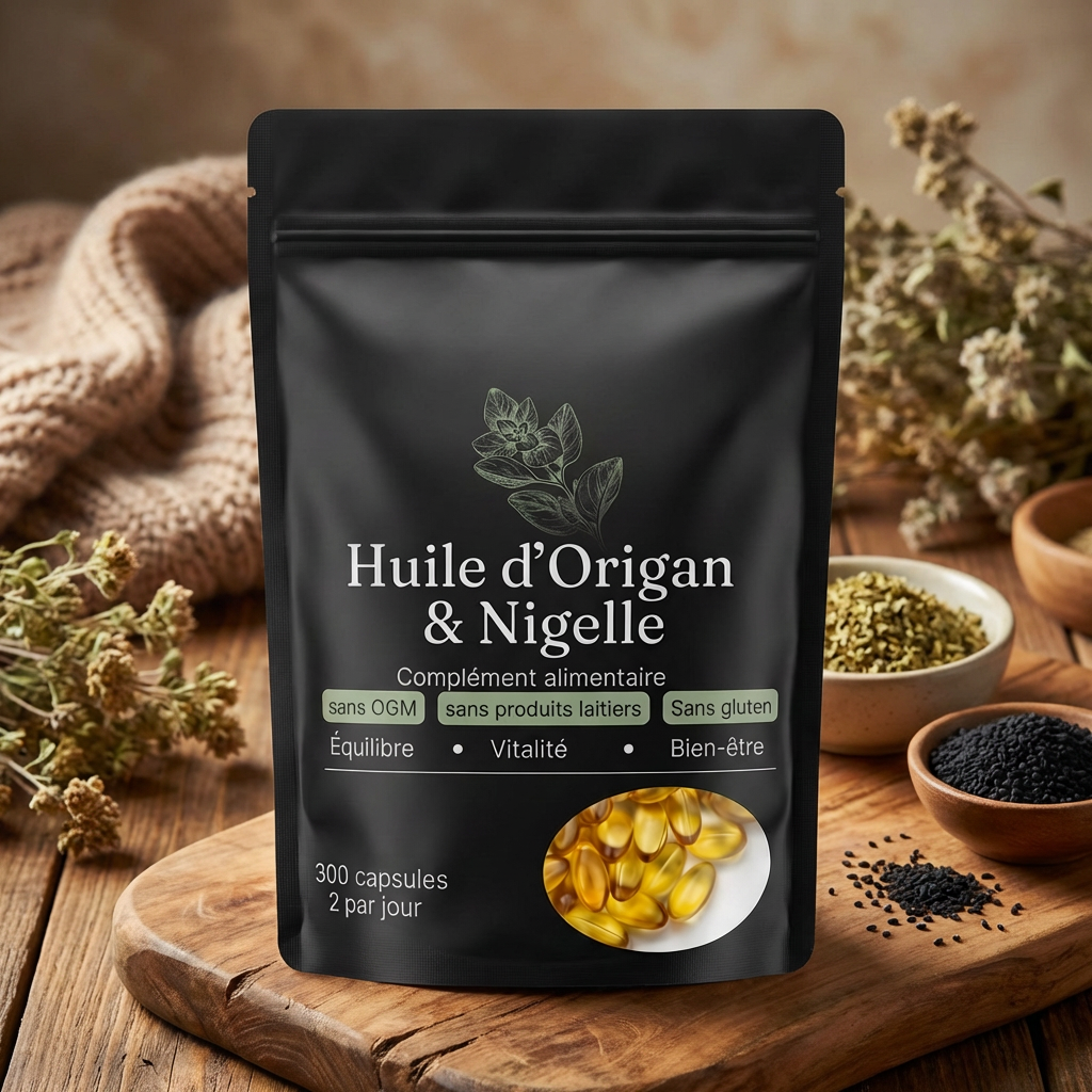 Huile d'Origan & Nigelle