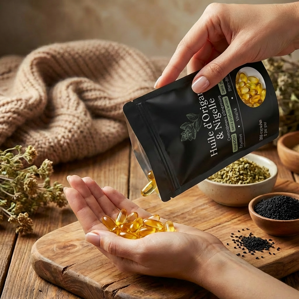 Huile d'Origan & Nigelle