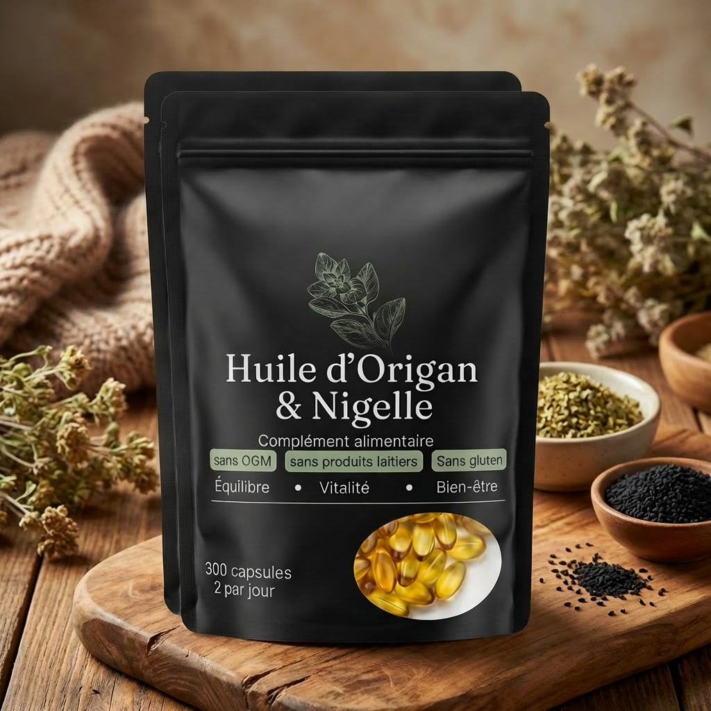 Huile d'Origan & Nigelle